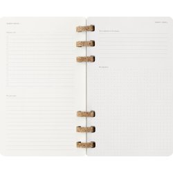 Moleskine 2026 Kalender | Spiral | Uge | L | Sort