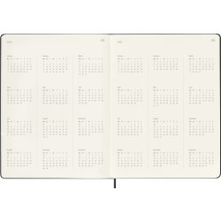 Moleskine 2026 Kalender | Pro Digital | Uge | XL