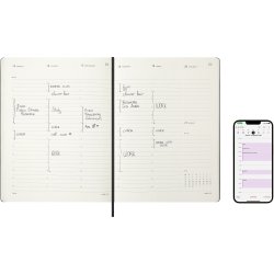 Moleskine 2026 Kalender | Pro Digital | Uge | XL