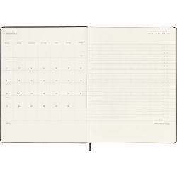 Moleskine 2026 Kalender | H | Uge Pro v. | XL