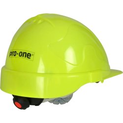 CASCO Sikkerhedshjelm Tirreno TXT Hi-Viz, Gul