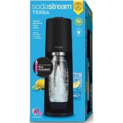 Sodastream Terra Black - Kulsyremaskine, sort
