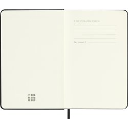 Moleskine 2026 Kalender | H | Dag | Poc. | Sort