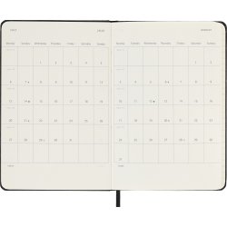 Moleskine 2026 Kalender | H | Dag | Poc. | Sort