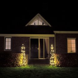 Starlight lystræer, 1,5 m, 80 LED, 2 stk.