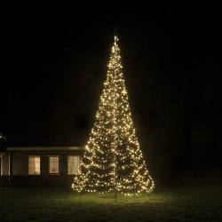 Starlight lysekæde til flagstang, 6 m, 1200 LED