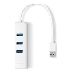 TP-Link 3-Port Hub & Gigabit Ethernet Adapter
