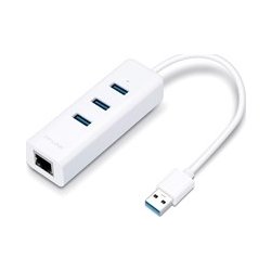 TP-Link 3-Port Hub & Gigabit Ethernet Adapter