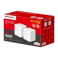 Mercusys AX1500 Whole Home Mesh Wi-Fi System, hvid