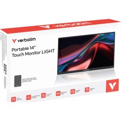 Verbatim 14'' bærbar touchscreen monitor