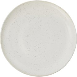 House Doctor rustik hvid tallerken, Ø20 cm
