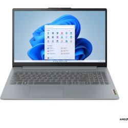 Lenovo IdeaPad Slim 3 15ABR8 R7, bærbar, grå