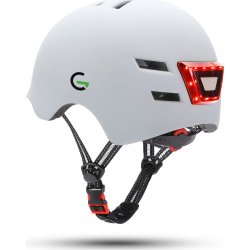 GoRunner Cykelhjelm, Str. S - 51-54 cm, hvid
