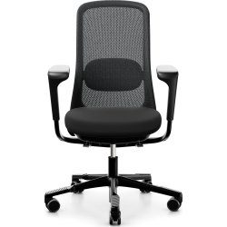 Håg Sofi 7500, netryg, sort, 200mm gas, m/armlæn