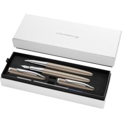 Pelikan Noble Elegance Sæt, Fyl/Rol, taupe
