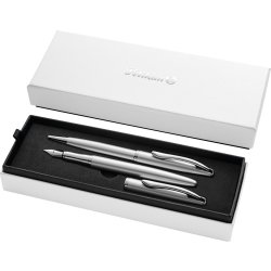 Pelikan Noble Elegance Sæt, Fyl/Kug, silver