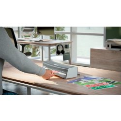Leitz Lamineringsmaskine iLAM Office A4, hvid/grå