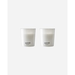 Meraki Duftlys, Fresh Linen, 2stk