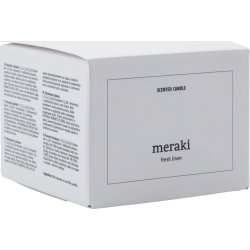 Meraki Duftlys, Fresh linen, stor