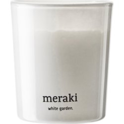 Meraki Duftlys, White garden, 2stk