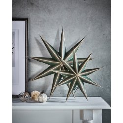 House Doctor Stjerne, champagne grøn, W11,5xD45cm