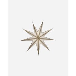 House Doctor Stjerne, champagne hvid, W11,5xD45cm
