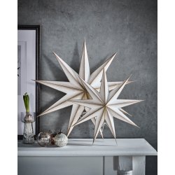 House Doctor Stjerne, champagne hvid, W11,5xD45cm