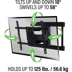 Sanus TV-ophæng Max Vesa 600x450 Full Motion, sort