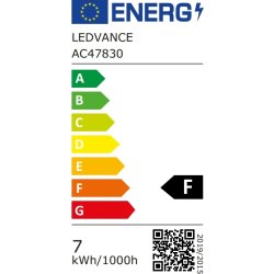 Osram Delux LED D/E lysstofrør, 7W/830, G24Q-2