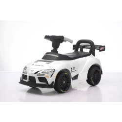 Gåbil Toyota Supra GT-4 til børn, hvid