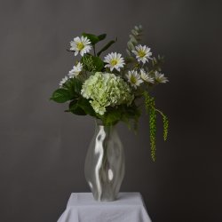 Aura Copenhagen Buket 6 stilke, varm hvid