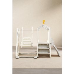 Kids Zone legetårn med rutsjebane og gynge