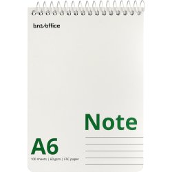 Office Spiralblok | A6 | Linjeret