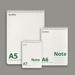 Office Spiralblok | A7 | Linjeret