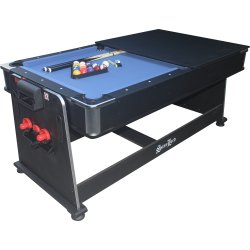 Stanlord 3-i-1 bord, Lucca 6 fods, sort