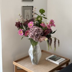 Aura Copenhagen Buket 12 stilke, lyserød