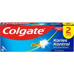Colgate Tandpasta | Karies Kontrol | 2x75 ml