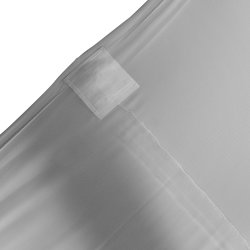 Park dug t/rundt bord Ø80-110 cm, hvid