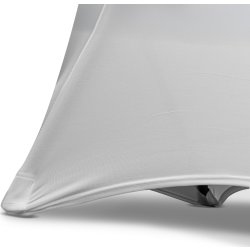 Park dug t/rundt bord Ø80-110 cm, hvid