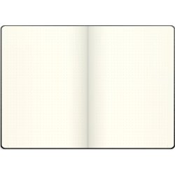 Burde DotNotes Notesbog | A5 | Sort