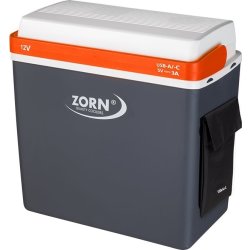 Zorn 12V elektrisk køleboks med USB A+C, 21L