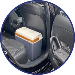 Zorn 12V elektrisk køleboks med USB A+C, 21L