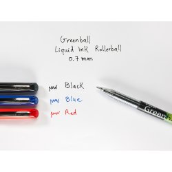 Pilot Greenball Rollerpen | M | Sort