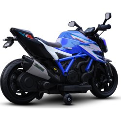 Elbil KTM X12 motorcykel til børn, 2x12V, blå