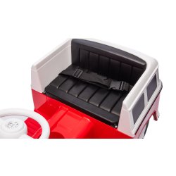 Elbil VW T1 børnebil, 12V, rød