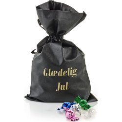 Sort Julesæk m. Chokokugler, 1750g
