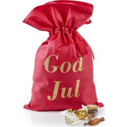 Rød Julesæk m. Blandet Sødt, 1000g