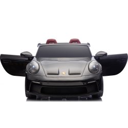 Elbil Porsche Spyder 911 GT3 børnebil, sort