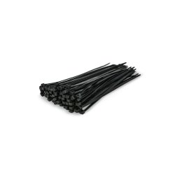 Kabelstrips 4,8x200 mm, Sort, 100 stk.