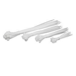 Kabelstrips - 100/150/200/300 mm, Klar, 100 stk.